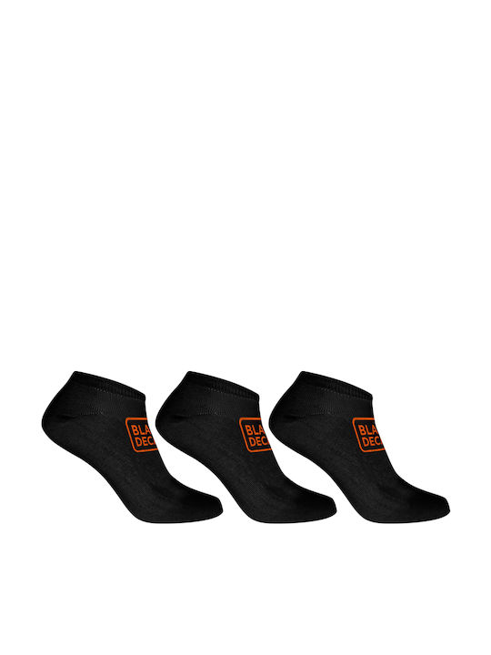 Black & Decker Bărbați Șosete Black 3Pachet