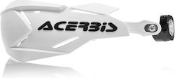Acerbis Мотоциклетни ръкавици X-factory в Бял цвят