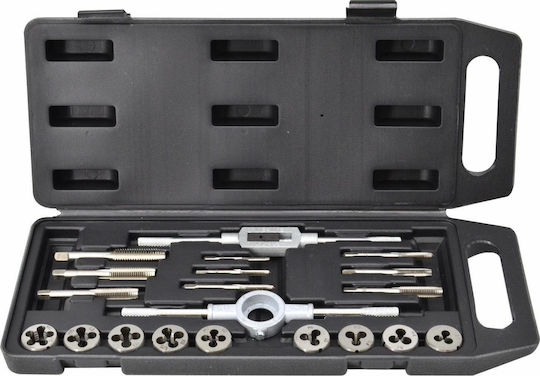 AWTools AW20405 Комплект Колан & Резбови от Стомана 9x1.25 / 10x1.5мм 20бр