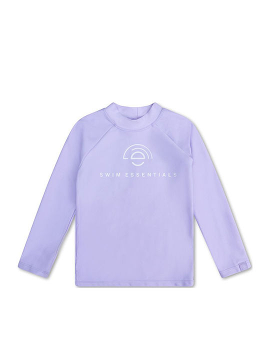Swim Essentials Kids Swimwear Long Sleeve Shirt Lila