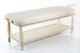 Rest Pro Bett Massage und Physiotherapie Beige aus Holz 197x71cm.