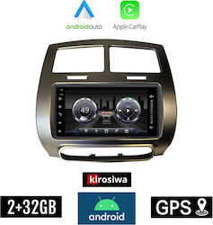 Kirosiwa Ηχοσύστημα Αυτοκινήτου για Toyota Urban Cruiser (Bluetooth/USB/AUX/WiFi/GPS/Apple-Carplay/Android-Auto) με Οθόνη Αφής 7"