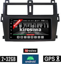 Kirosiwa Car-Audiosystem für Toyota Umkehr (Bluetooth/USB/AUX/WiFi/GPS/Apple-Carplay/Android-Auto) mit Touchscreen 7"