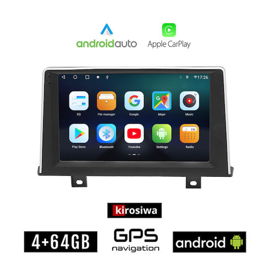 Kirosiwa Sistem Audio Auto Pentru BMW Serie 1 (F20) 2012-2018 Bluetooth USB Wi-Fi GPS Apple CarPlay Cu Ecran Tactil 9