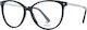 Rodenstock Γυναικείος Κοκκάλινος Σκελετός Γυαλιών Πεταλούδα Μαύρος R5345 A