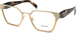 Prada Eyeglass Frame Brown PRVPR63 05L1O1