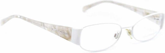 DKNY Femei Metalic Rame Ochelari Alb DK3567-1059