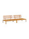 Baumsessel-Sofa Außenbereich aus Paletten 120x80cm