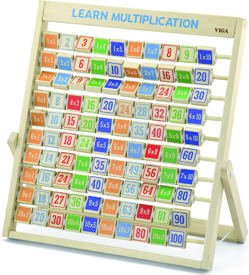Viga Toys Educational Game Knowledge made of Wood