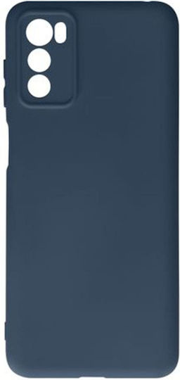 Techwave Soft Back Cover Σιλικόνης Navy Μπλε (Moto G42)