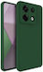 Soft Umschlag Rückseite Silikon Grün (Poco X6 Pro)