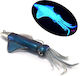 Gt-Bio Gt-Bio Künstliche Köder Tintenfisch-Jigs Blau UV