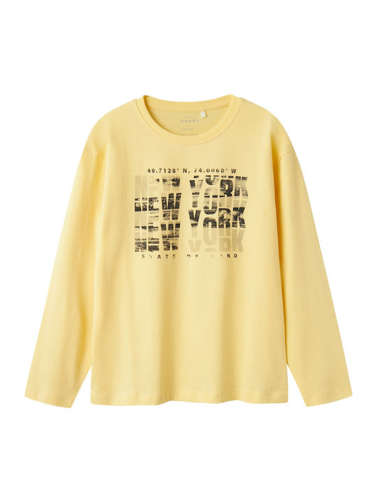Kids' Shirt Long Sleeve Yellow