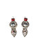 Scans Earrings Pendants with Stones