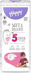 Happy Soft & Delicate Nr. 5 für 11-18kgkg 52cm Happy Soft & Delicate Nr. 5 für 11-18kgkg 52cm