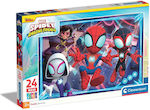 Kids Puzzle Marvel Spidey Και Οι Απίθανοι Φίλοι Του 24pcs Clementoni