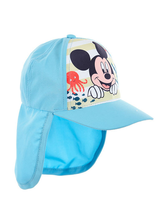 Superheroes Kids' Hat Fabric Light Blue