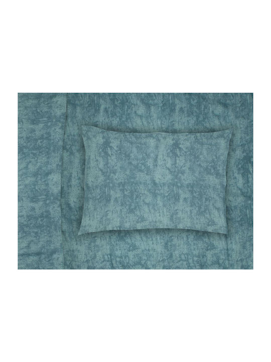 Dimcol Bebe Baby Cotton Pillowcase Petrol Blue ...