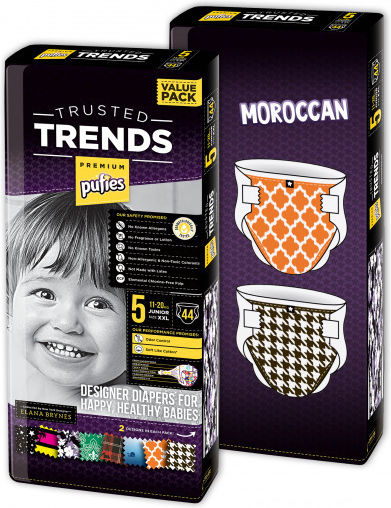 Pufies Klebeband-Windeln Trends Nr. 5 für 11-20kg 44 Stück
