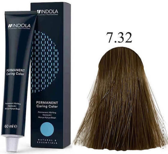 Indola Hair Dye 7.32 Blonde Gold 60ml