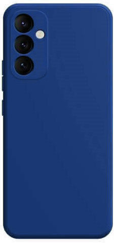 Soft Umschlag Rückseite Silikon Marineblau (Galaxie A15)
