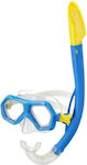 Speedo Μάσκα Θαλάσσης με Αναπνευστήρα Παιδική Leisure σε Μπλε χρώμα