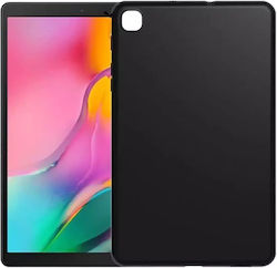 Umschlag Rückseite aus Silikon (iPad Pro 2024 13") Schwarze