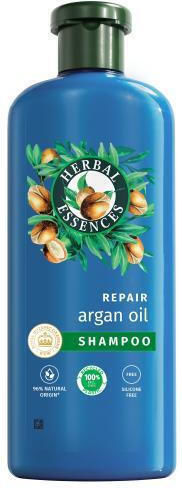 Herbal Essences Argan Oil Shampoos Reconstruction/Nourishment & Hydration for Damaged Hair 350ml