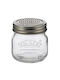 KIlner Βάζο Γενικής Χρήσης με Αεροστεγές Καπάκι από Ανοξείδωτο Ατσάλι Διάφανο 250ml 1τμχ