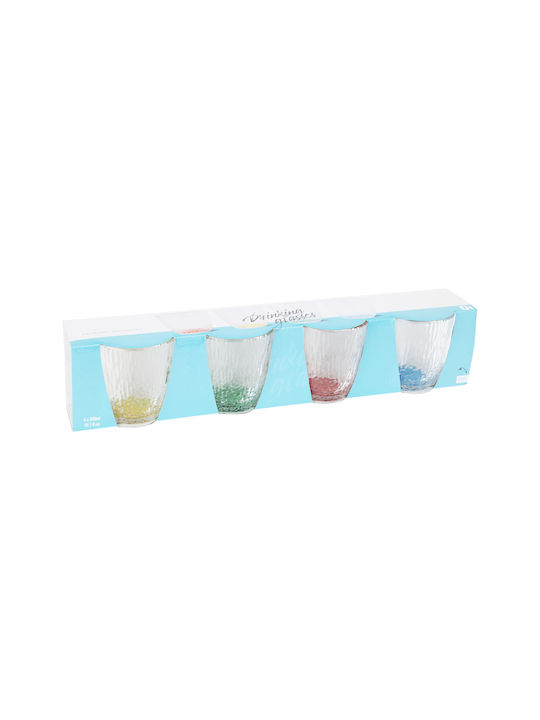Excellent Houseware Set Gläser Wasser aus Glas 300ml 4Stück