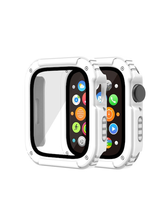 Plastic Case in White color for Apple Watch Series 6 / 5 / 4 / SE 40 mm