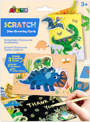 Scratch Make Cards Set Dinosaurs
