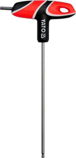Yato Κλειδί Allen σε Σχήμα Ταφ με Μύτη Μεγέθους 4mm