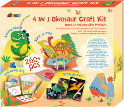 Creative Set 4 In 1 Dinosaurs