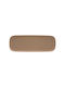 Ready Servierplatte Rechteckig aus Porzellan Braun 37x13cm 4Stück