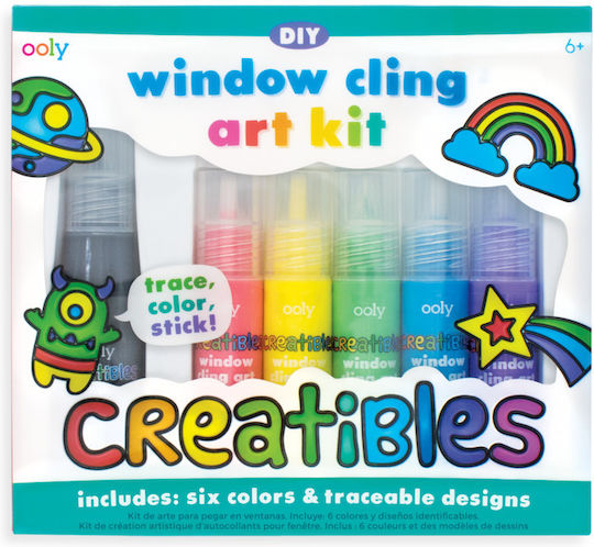 Ooly Creative Stained Glass Set Educational Fun Toy Children
