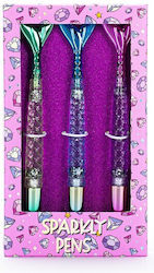 Tri-Coastal Design Mermaid Pens Ballpoint 3 Pieces Tri-Coastal Design Mermaid Pens Ballpoint 3 Pieces