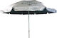 Maui & Sons Folding Beach Umbrella Aluminum Dia...