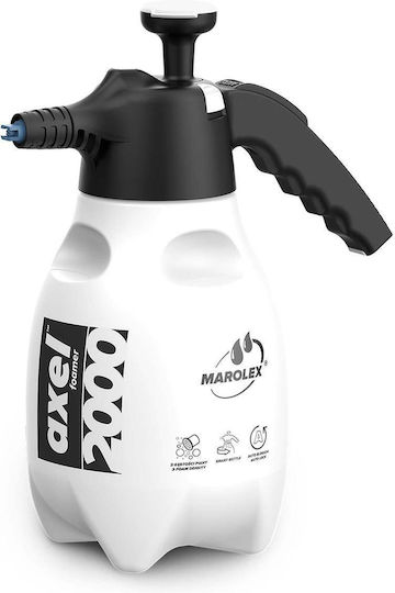 Marolex Ψεκαστήρας Προπιέσεως με Χωρητικότητα 2lt σε Λευκό χρώμα
