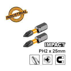 Ingco Set 2 Screwdriver Bits Cross