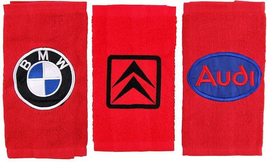 Autoline Auto Armaturenbrett Abdeckung mit Emblem für Rot Farbe
