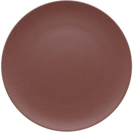 Costa Verde Plate Shallow made of Porcelain Brown 12pcs