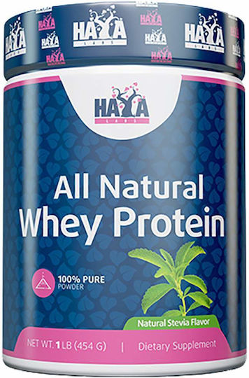 Haya Labs 100% Протеин Суроватъчен с Вкус Без вкус 454гр