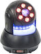 Ibiza Sound Φωτορυθμικό Wash LED με Ρομποτική Κεφαλή RGBW