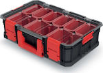 Prosperplast Tool Compartment Organiser Black