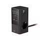 Baseus Baseus GaN Handyladegerät mit 2 USB-A Ausgangsanschlüsse und 2 USB-C Ausgangsanschlüsse 35W Stromlieferung in Schwarz