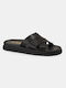 Flache Sandalen für Damen in Schwarz Farbe