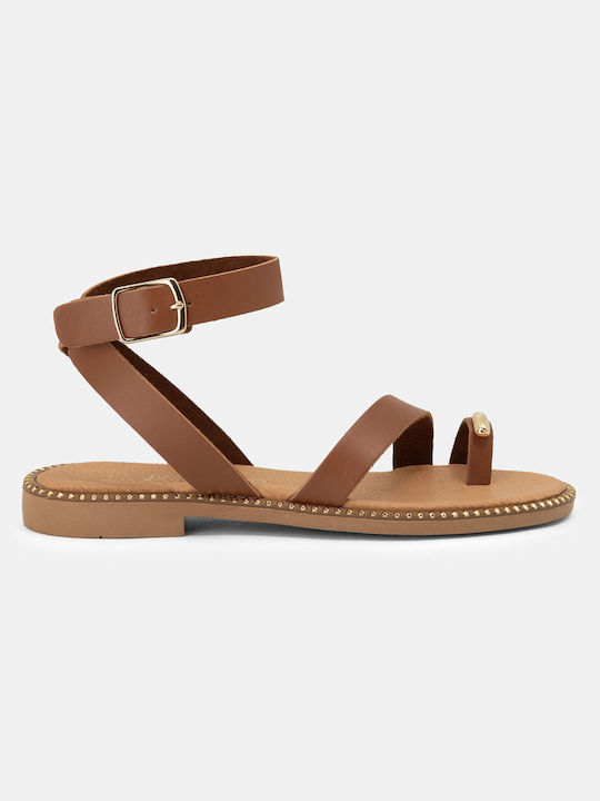 Sandale Casual Damă Tabac Maro K24-002-1092 D-Tabac