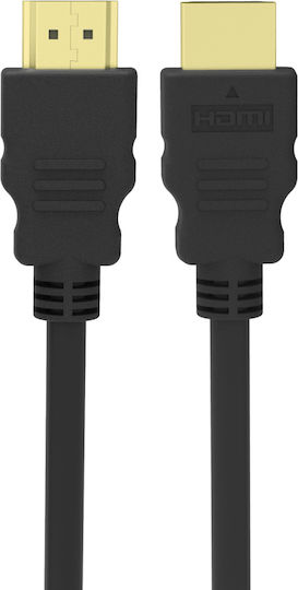 Powertech Кабел HDMI мъжки - HDMI мъжки 3м Черен
