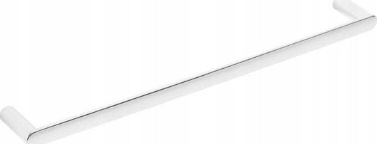 KFA Single Wall-Mounted Bathroom Rail ​45x45cm Silver